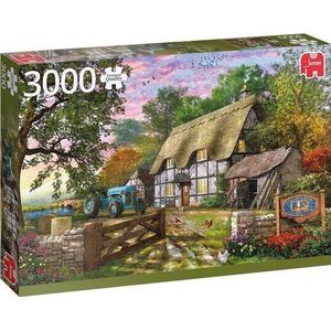 18870 Jumbo Puzzel Premium Collection Het Huisje van de Boer 3000 Stukjes