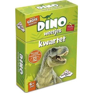 Identity Games Dino Weetjes Kwartet - Leer en speel met deze prehistorische dieren! Geschikt voor 2-4 spelers vanaf 6 jaar