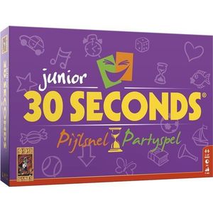 999 Games 30 Seconds Junior Bordspel - Speciale kindereditie voor grote gezelschappen - Vanaf 7 jaar - 3-24 spelers - +/- 30 min