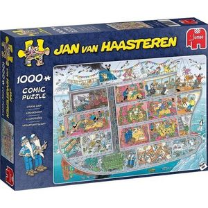 De Kattenshow (1000 Stukjes) - Jan van Haasteren Puzzel