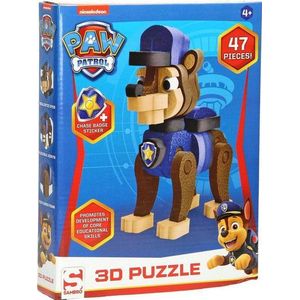 Paw Patrol 3D Puzzel Chase (47 Stukjes) - Geschikt voor kinderen vanaf 4 jaar