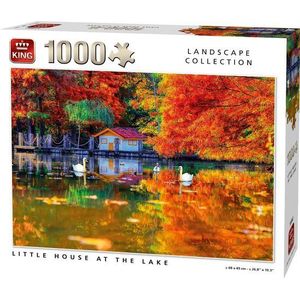 King Legpuzzel Little House At The Lake 1000 Stukjes