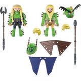 PLAYMOBIL  Brokdol en Knoldol In Vliegpak - 70042