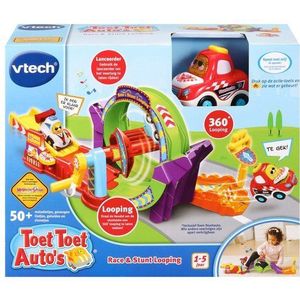 VTechToet Toet Auto's Race & Stunt Looping - Cadeau - Educatief Babyspeelgoed - Speelgoed 1 tot 5 Jaar