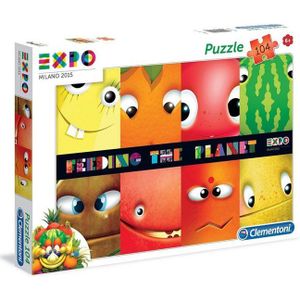 Clementoni Puzzel - Expo Feeding The Planet - 104 Stukjes