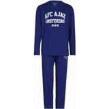 AFC Ajax Pyjama | Blauw | Maat 104/110 | Lange mouw | 100% katoen