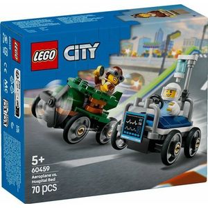 LEGO City Raceautopakket: vliegtuig vs. ziekenhuisbed - 60459