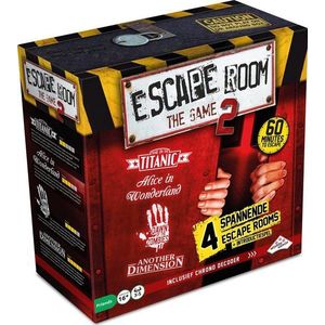 Escape Room The Game 2 - Spannend bordspel voor 3-5 spelers vanaf 16 jaar