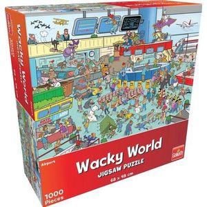 71404 Goliath Puzzel Wacky World Airport 1000 Stukjes