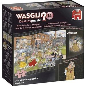 81745 Jumbo Puzzel Wasgij Destiny14 How Times Have Changed! 500 Stukjes