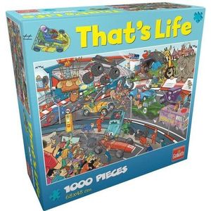 71425 Goliath Puzzel That's Life Car Race 1000 Stukjes