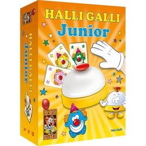 999 Games Halli Galli Junior - Spectaculair reactiespel voor kinderen vanaf 4 jaar!