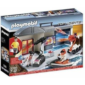 5085 Playmobil Top Agents Meeneem Basis