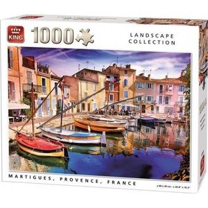 55949 King Puzzel Martigues Frankrijk 1000 Stukjes