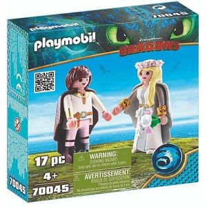 70045 PLAYMOBIL Dragons Hikkert en Astrid Bruidspaar