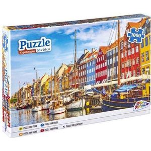 62525 Grafix Puzzel Kopenhagen 1000 Stukjes