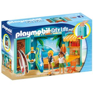5641 PLAYMOBIL City Life Speelbox Surfshop