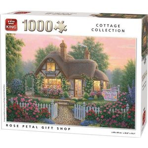 King Legpuzzel Engelse platteland huisje (cottage) - 1000 stukjes