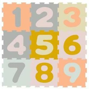 77626 Playing Kids Vloerpuzzel Terra Cijfers Foam