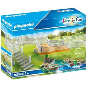 PLAYMOBIL Family Fun Uitbreidingsset voor dierenpark - 70348