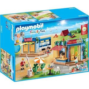 PLAYMOBIL Family Fun  Grote camping  - 70087