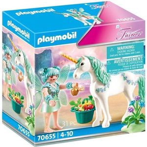 PLAYMOBIL Fairies Eenhoorn met voedende fee - 70655