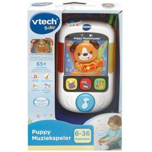 VTech Baby Puppy Muziekspeler - Muziekspeler Kinderen - Muziek Speelgoed Baby