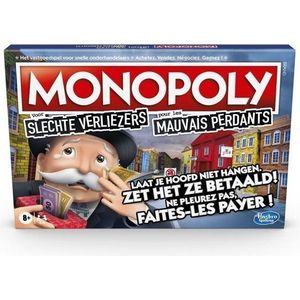 9972 Hasbro Monopoly Slechte Verliezers Belgische Editie