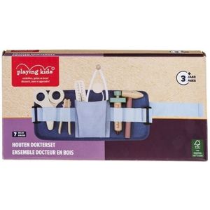 06861 Playing Kids Houten Dokterset