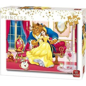 55827 King Puzzel Disney Belle En Het Beest 500 Stukjes