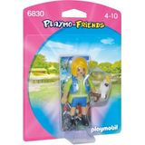 6830 PLAYMOBIL Playmo-Friends Verzorgster met kaketoe