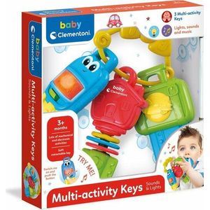 Baby Clementoni - Elektrische sleutels - Educatief speelgoed - Vanaf 3 maanden