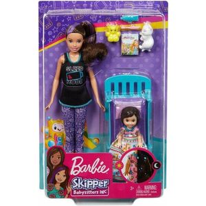 03563 Barbie Family Skipper Babysitter Bedtijd