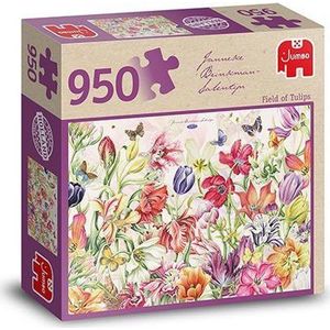 Jumbo Premium Collection Puzzel Janneke Brinkman Field Of Tulips Veld Vol Tulpen - Legpuzzel