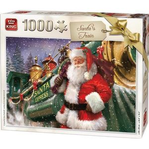 Santa Train - 1000 Stukjes (68 x 49 cm) - Kerst Thema