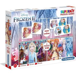 Clementoni 4-in-1 Puzzels Disney Frozen 2 - 2x30 Stukjes