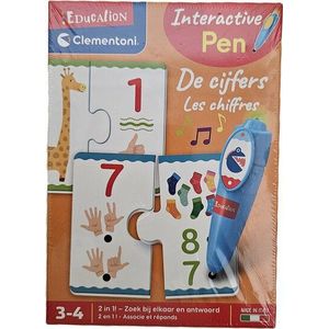 10611 Clementoni Interactive Pen De Cijfers