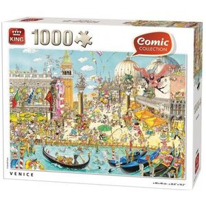 King Legpuzzel Venice Comic Collection 1000 Stukjes