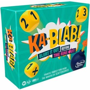 Hasbro KA-BLAB! Gezelschapsspel - Dolle pret voor families met categorieënspellen - Geschikt voor kinderen vanaf 10 jaar