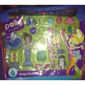 26132 Polly Pocket Water Friends Lila Zeemeerminpop met Wal-runners Walrus