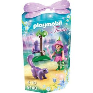 9140 PLAYMOBIL Fairies Elfje met uil en stinkdier