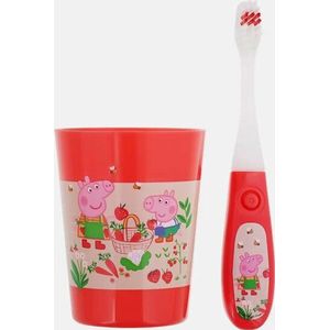 44253 Peppa Pig Tandenborstelset met Timer Rood