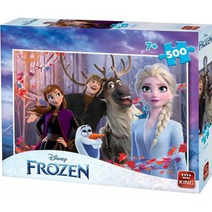 55990 King Puzzel Disney Frozen met Rendier 500 Stukjes
