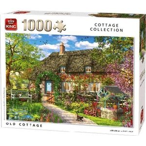 55956 King Puzzel Old Cottage 1000 Stukjes