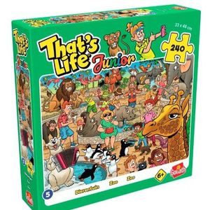 26453 Goliath Puzzel That's Life Junior 5 Dierentuin 240 stukjes