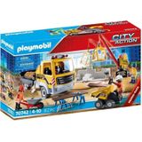 PLAYMOBIL City Action Bouwplaats met Kiepwagen - 70742