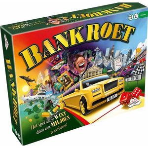Bankroet Bordspel - Speel het spel van Oom Dagobert en verlies een miljoen euro! Voor 2-4 spelers, vanaf 8 jaar.
