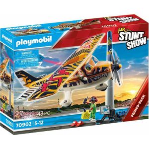 70902 Playmobil Air Stunt Show PROMO-PACK Propellervliegtuig "Tiger"