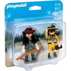 9217 PLAYMOBIL DuoPack Boswachter en stroper