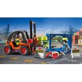 70772 PLAYMOBIL City Action Cargo Vorkheftruck Met Lading